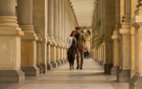 Karlovarská kolonáda///The Karlovy Vary Colonnade///Karlsbader Kolonnade///Карловарская колоннада